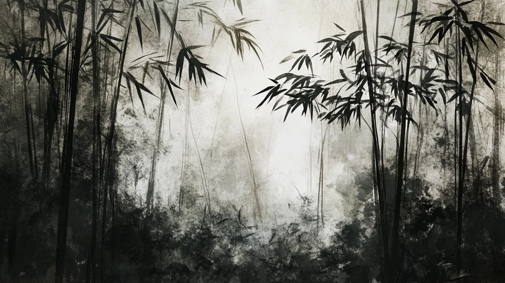 竹林艺术壁纸