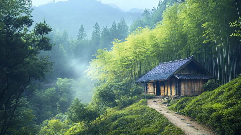 竹林深处有人家