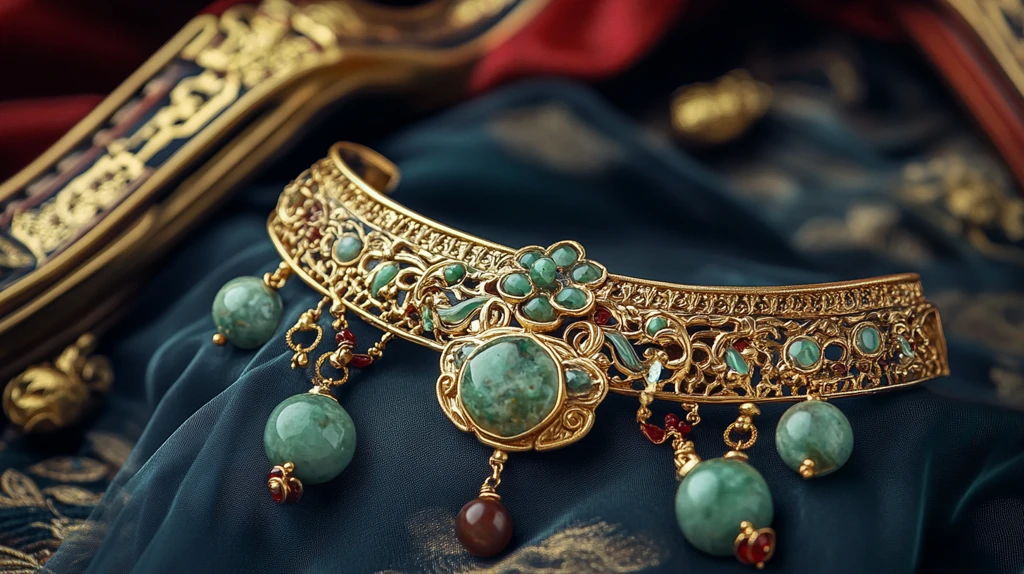 古法花丝手镯场景图