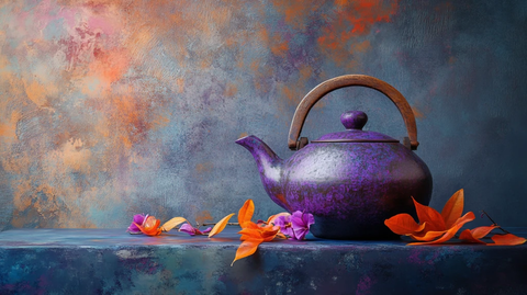 紫色水壶