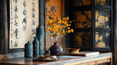 江南古宅室内摆设