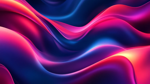 彩色酷炫流动感背景