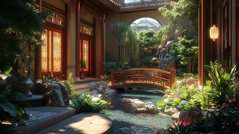 东南亚风格庭院