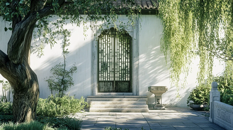 园林中的墙与门