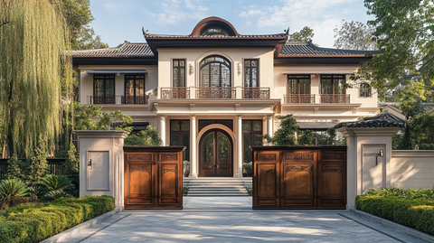 新中式别墅大门