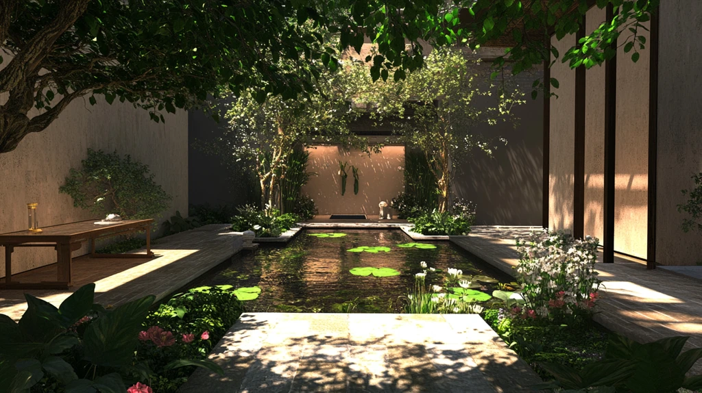 禅意庭院设计理念