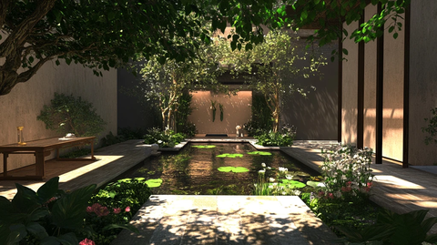 禅意庭院设计理念