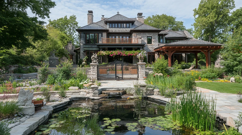 乡村别墅庭院设计