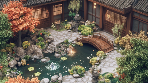 传统园林家具布置