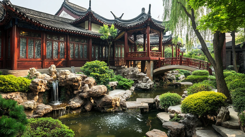 传统中式园林