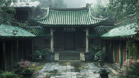 杜甫草堂场景还原