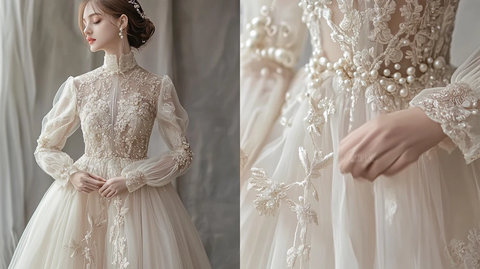 婚纱宫廷风