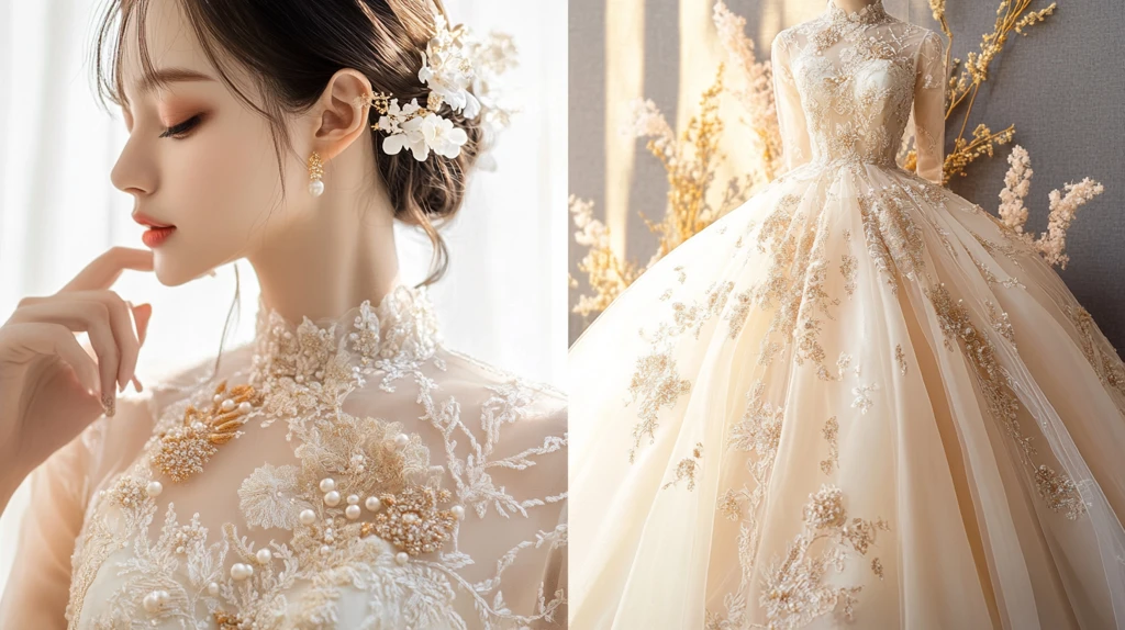 婚纱宫廷风