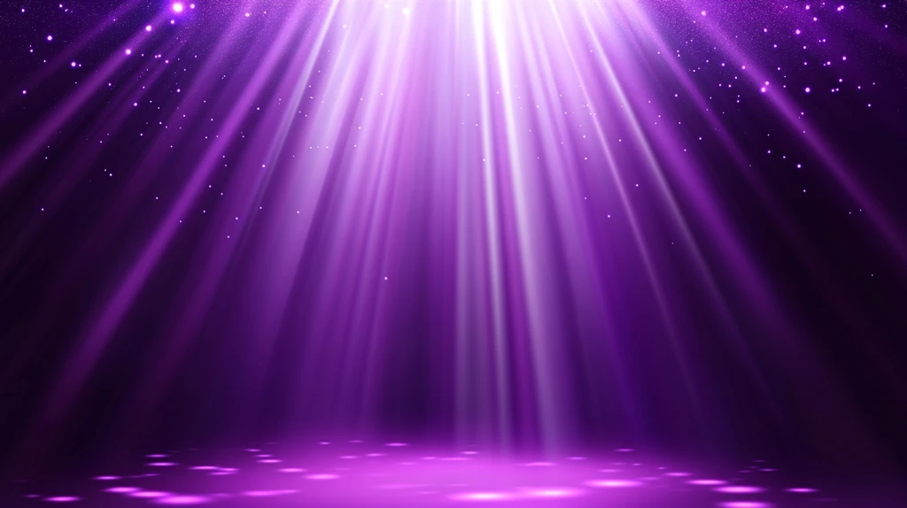 紫色舞台灯光背景图