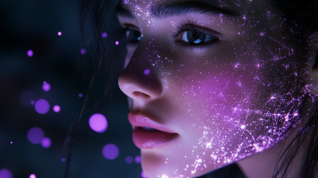 星光微光紫色激光