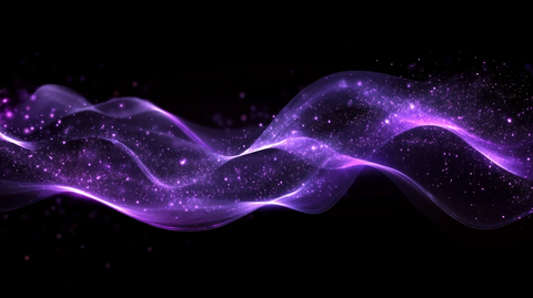 神秘紫色绚丽炫光图案