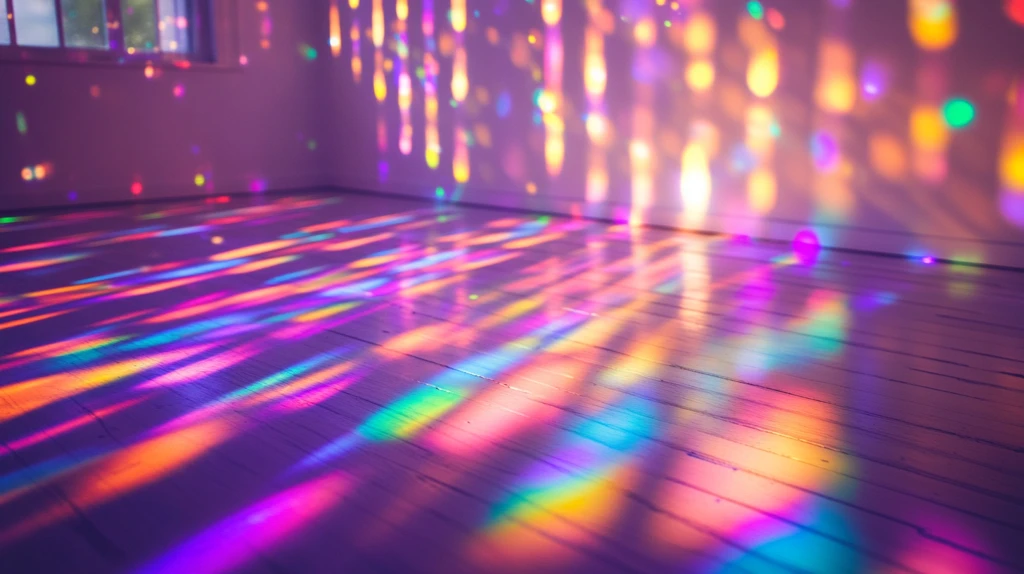 色彩斑斓梦幻灯光