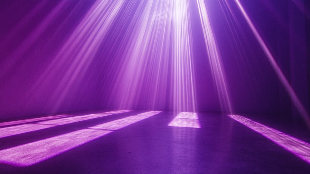 紫色舞台