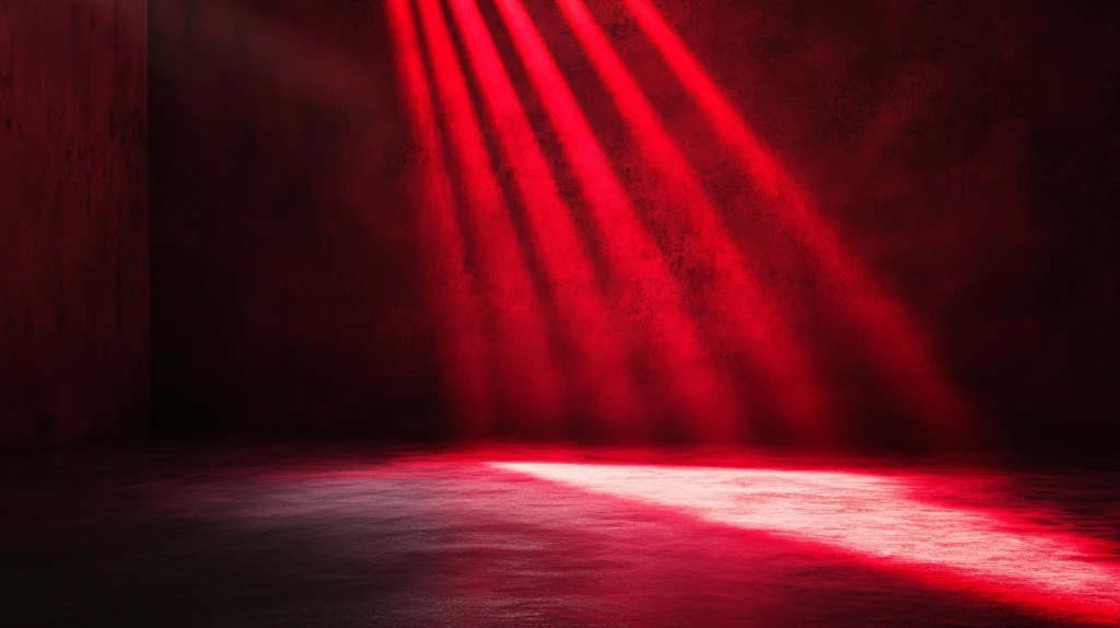 红色舞台背