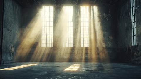 阳光照进室内背景