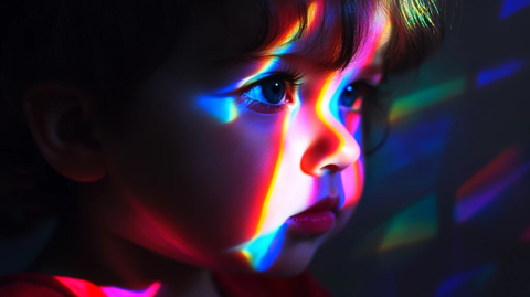 光线光照视觉彩色