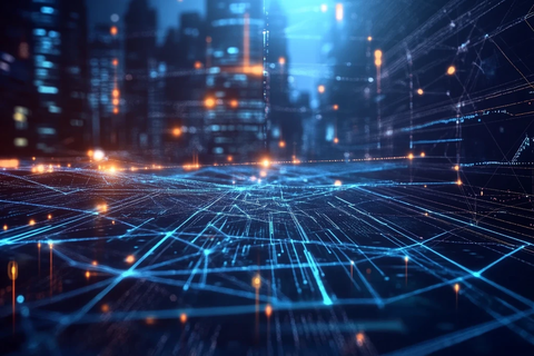 网络科技大数据背景