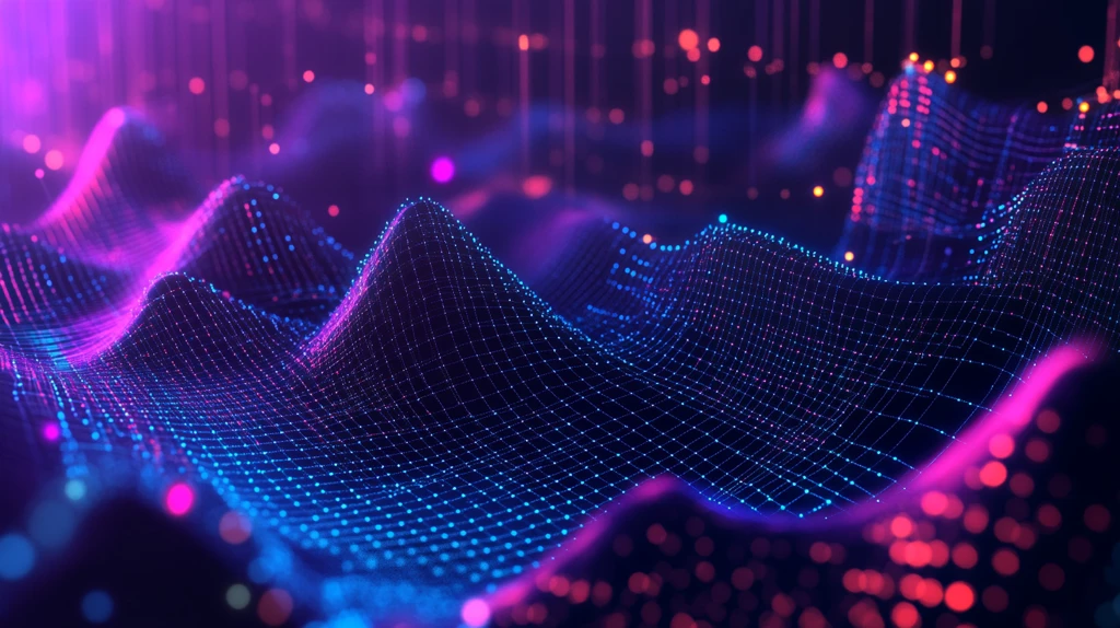 网点创意特效背景