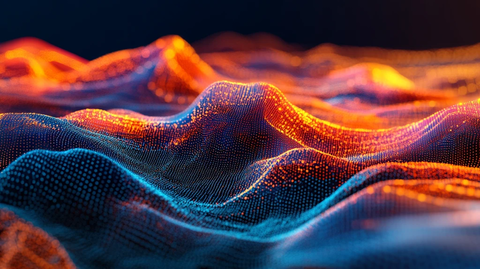 网点创意特效背景