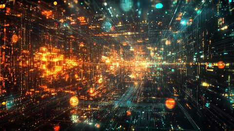 科技背景网络大数