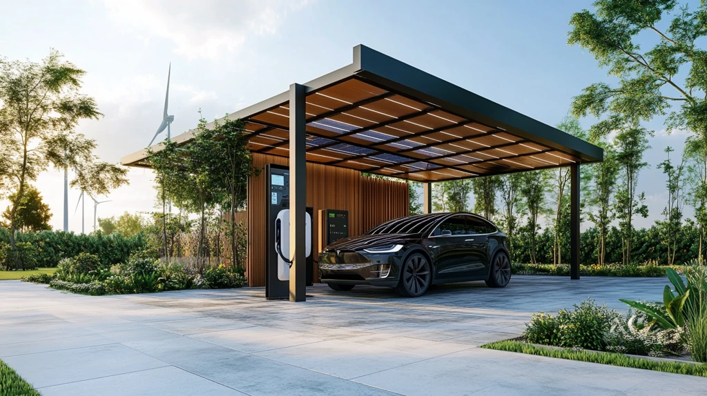 现代汽车充电桩充电站