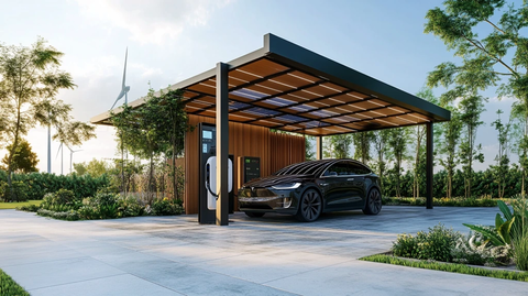 现代汽车充电桩充电站