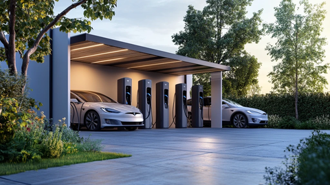 现代汽车充电桩充电站