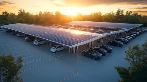 光伏能车棚
