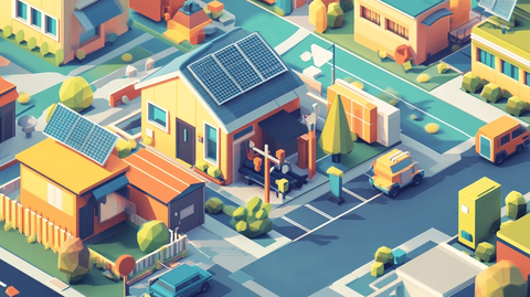 现代节能环保街道