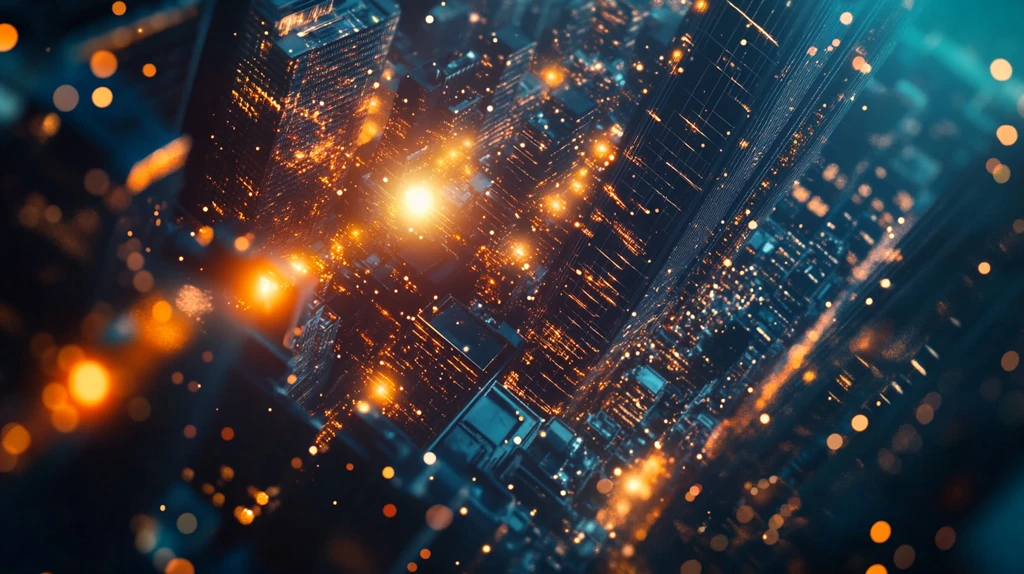 科技城市科技背景