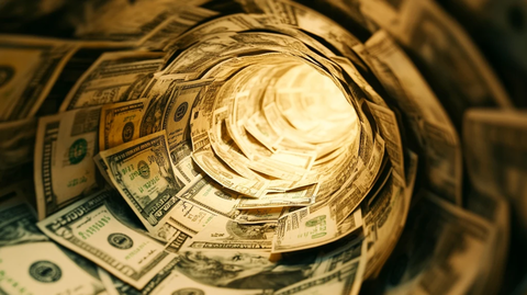 财富创意钱财美金股市