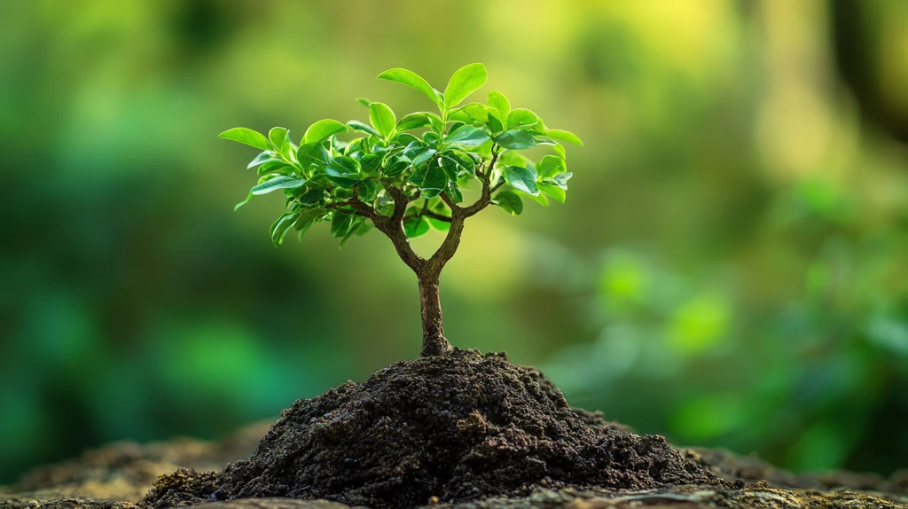 土壤里绿色生命