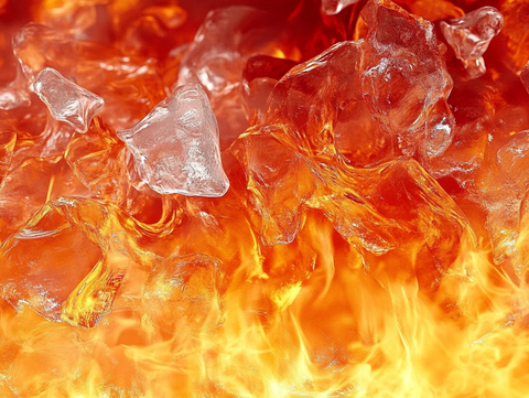 火焰与冰的交织