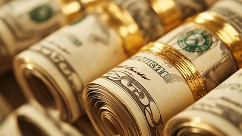 财富创意钱财美金股市