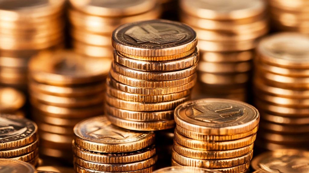 金色钱币金钱多多