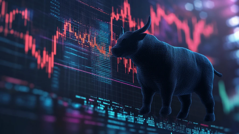 金融股票牛市创意