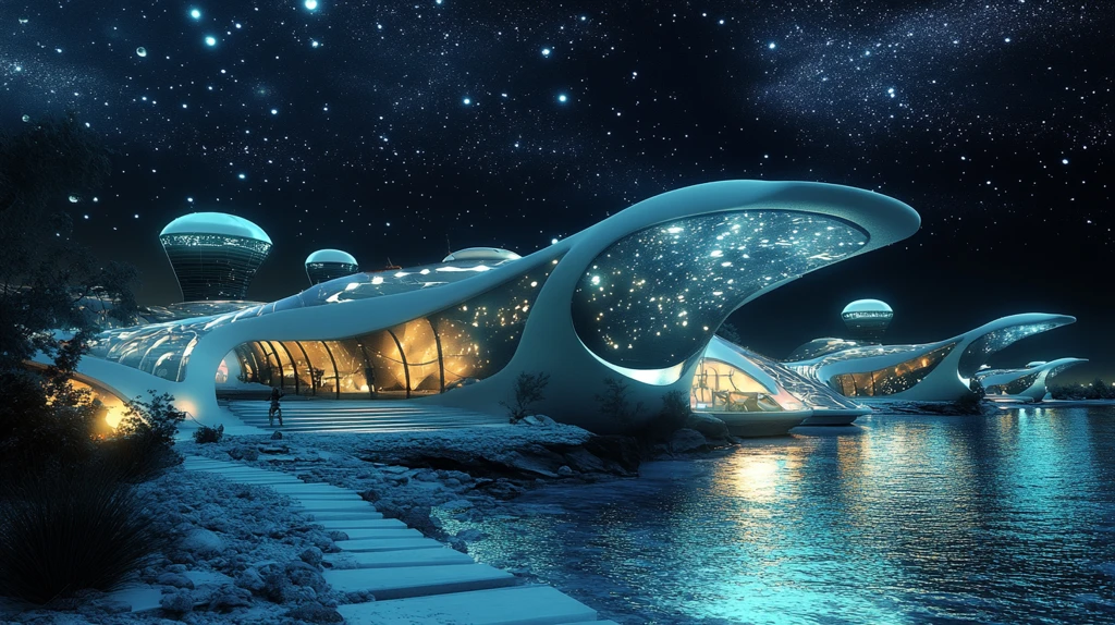 幻想的外星建筑