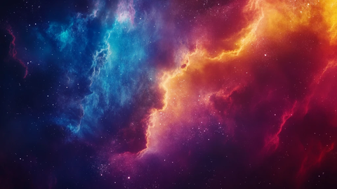 星云宇宙科技背景