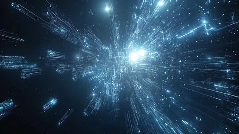 科技背景网络大数据