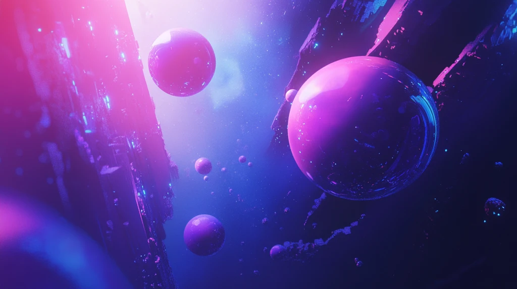 未来太空站科技景观