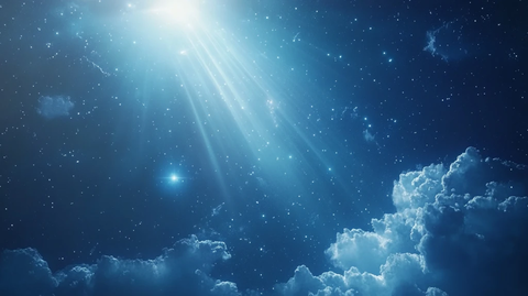 蓝色梦幻唯美大气