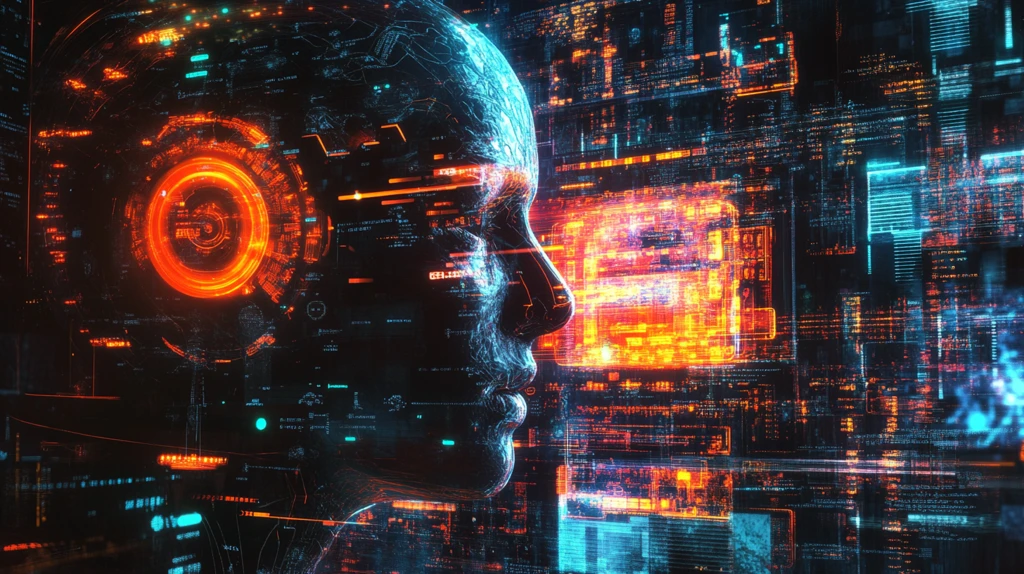 人工智能科幻背景