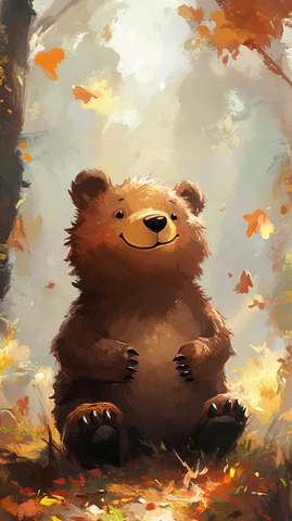 插画小熊