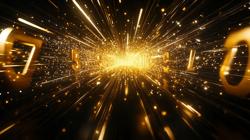 金色无限科技背景