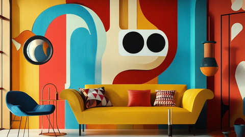 孟菲斯色块拼接